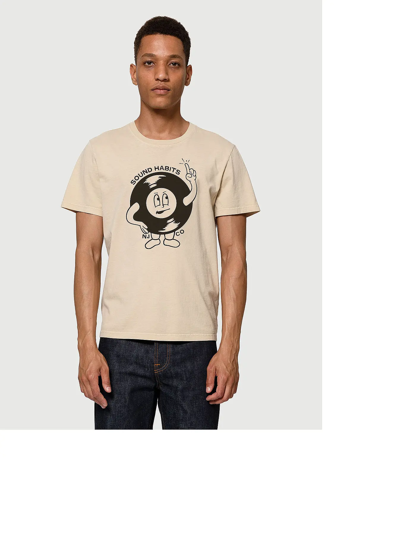 NUDIE JEANS | T-Shirt ROY SOUND HABITS | 